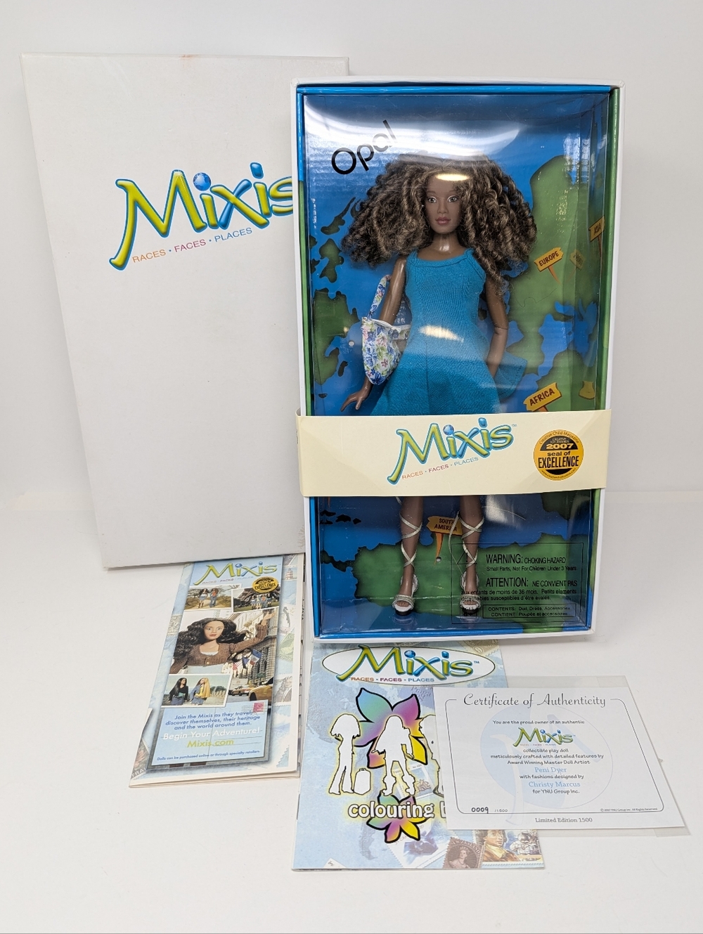 Mixis Fashion Doll Opal by Artist Peni Dyer 2007 Africa
